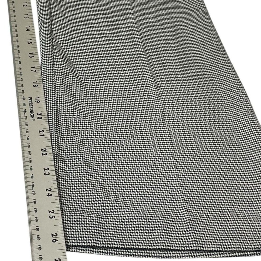 NWT Kick Flare Pants Size 6R High Rise Slim Fit & Thigh Stretch Houndstooth - Picture 6 of 7